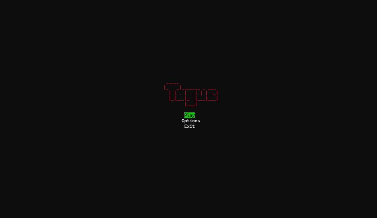 Main Menu